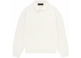 Fear of God Essentials Knit Polo - Cloud Dancer (FW23)